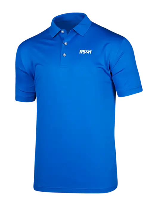 Callaway Vibrant Royal Blue Ventilated Polo w/RS&H Logo
