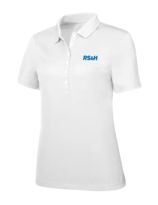Callaway Womens Ottoman Bright White Polo w/RS&H Logo