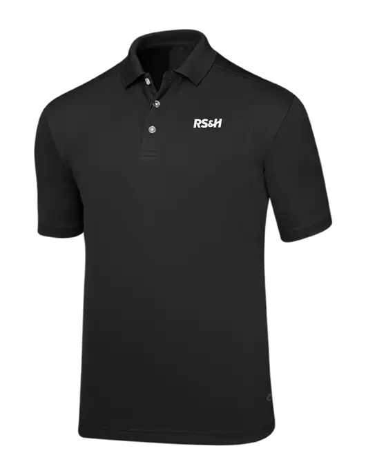 Callaway Core Black Performance Polo w/RS&H Logo