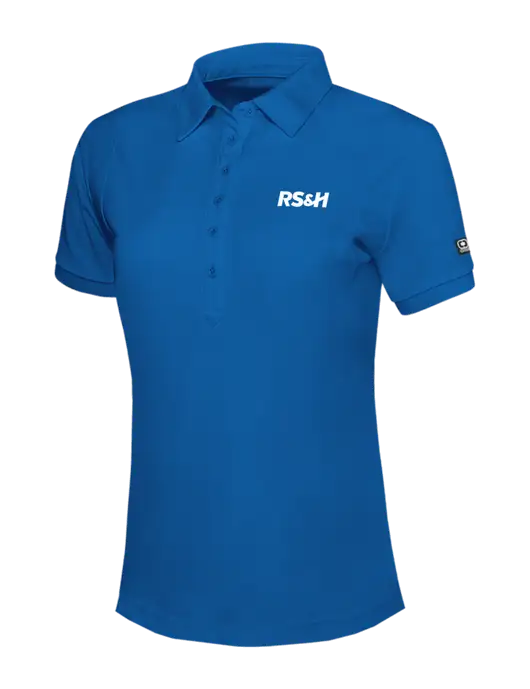 OGIO Womens Royal Blue Jewel Polo w/RS&H Logo