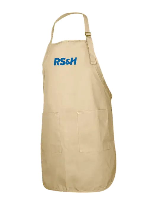 Full-Length Stone Apron With Pockets w/RS&H Logo