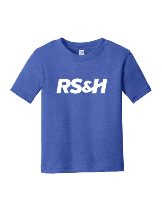 Rabbit Skins Vintage Royal Toddler Fine Jersey Tee w/RS&H Logo