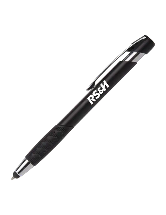 Alize Black Stylus Black Ink Pen w/RS&H Logo