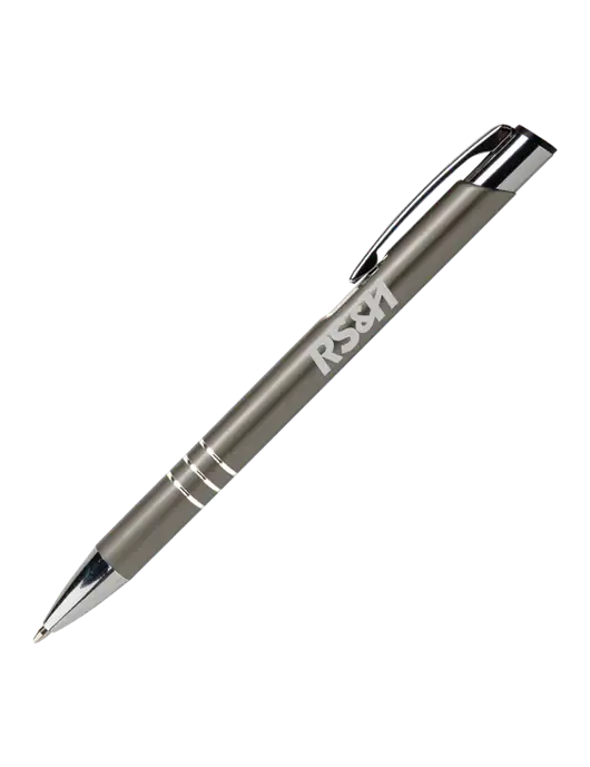 Laurent Gunmetal Pen - Black Ink w/RS&H Logo