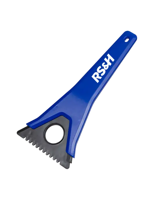 TriBlade Blue Windshield Scraper w/RS&H Logo
