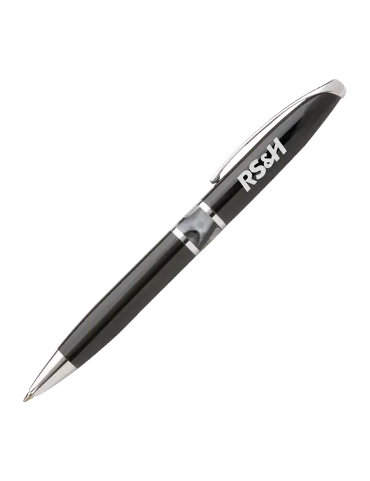 Illusion Black Pen - Black Ink w/RS&H Logo