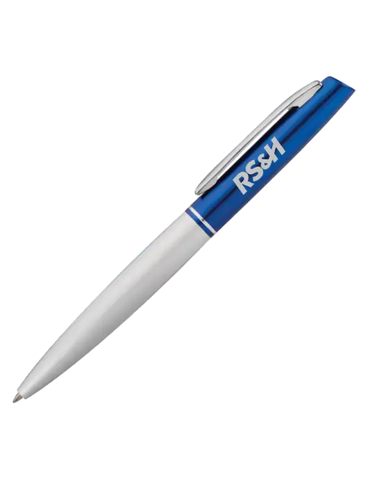Hamlin Blue Ballpoint - Blue Ink w/RS&H Logo