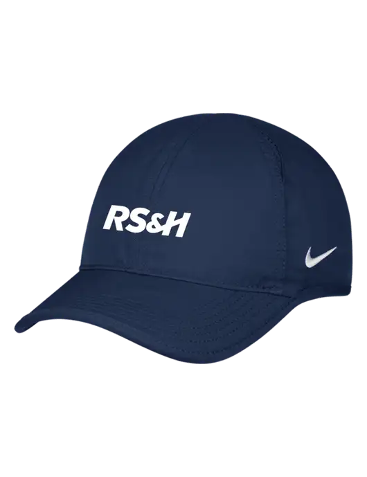 Nike Navy Featherlight Cap w/RS&H Logo