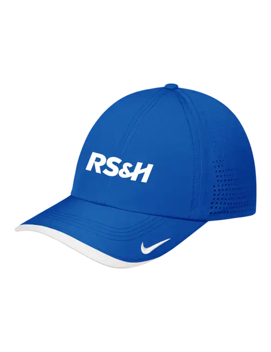 Nike Royal/White Dri-FIT Perforated Performance Cap w/RS&H Logo