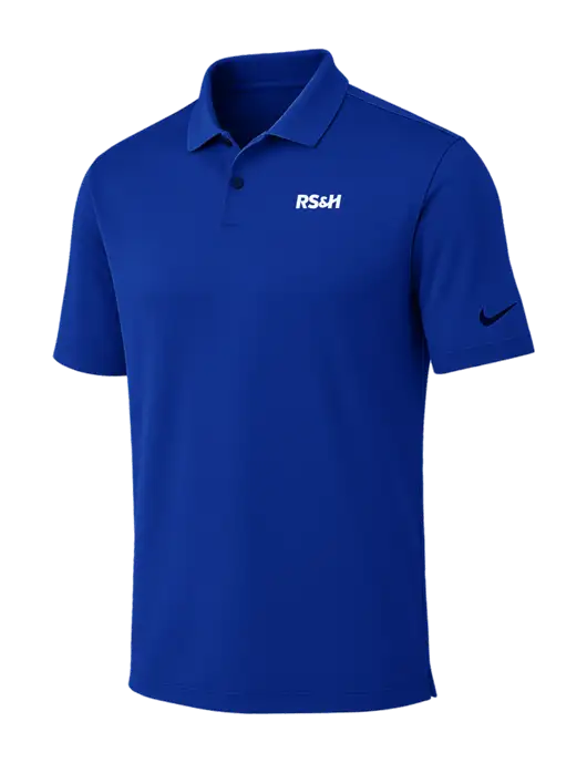 Nike Dark Royal Dri-FIT Vapor Polo w/RS&H Logo