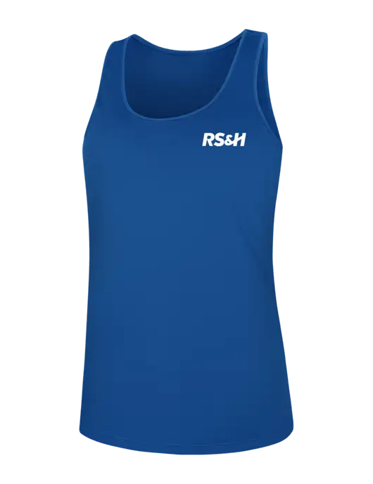 Womens Dark Royal PosiCharge Competitor Racerback Tank w/RS&H Logo