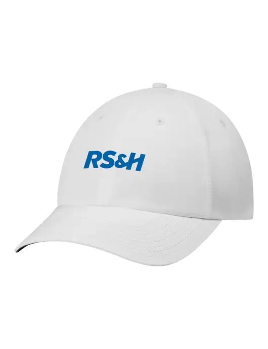 Richardson Relaxed Performance Lite White Cap w/RS&H Logo