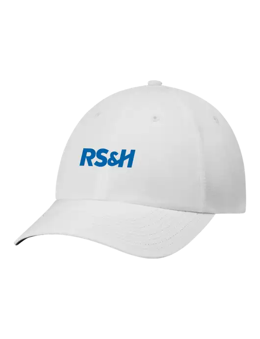 Richardson Relaxed Performance Lite White Cap w/RS&H Logo