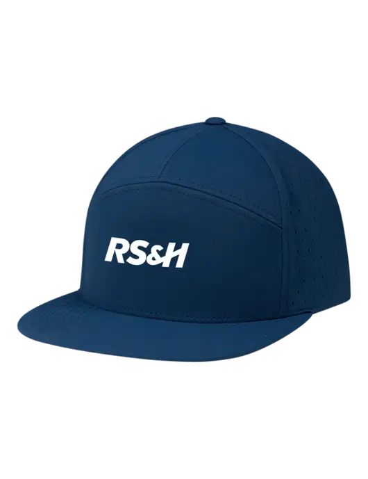 Richardson Light Navy Cannon Cap w/RS&H Logo
