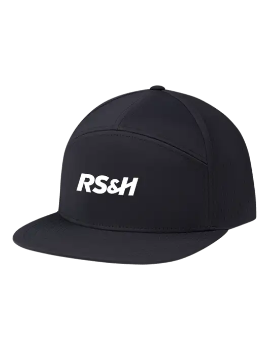 Richardson Black Cannon Cap w/RS&H Logo