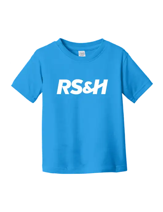 Rabbit Skins Cobalt Toddler Fine Jersey Tee w/RS&H Logo
