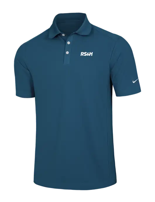Nike Light Navy Dri-FIT Classic Polo w/RS&H Logo