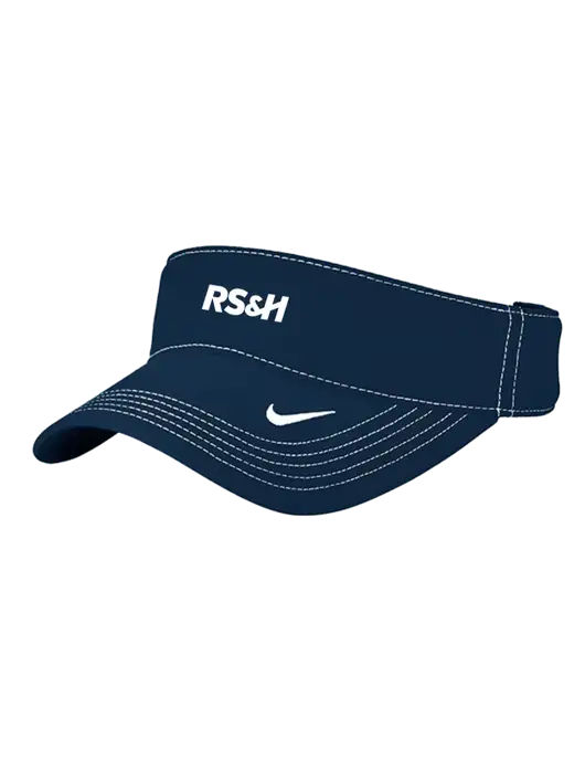 Nike Navy Dri-FIT Ace Visor w/RS&H Logo