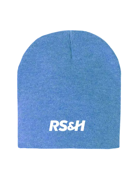 Royal Heather Element Knit Beanie w/RS&H Logo