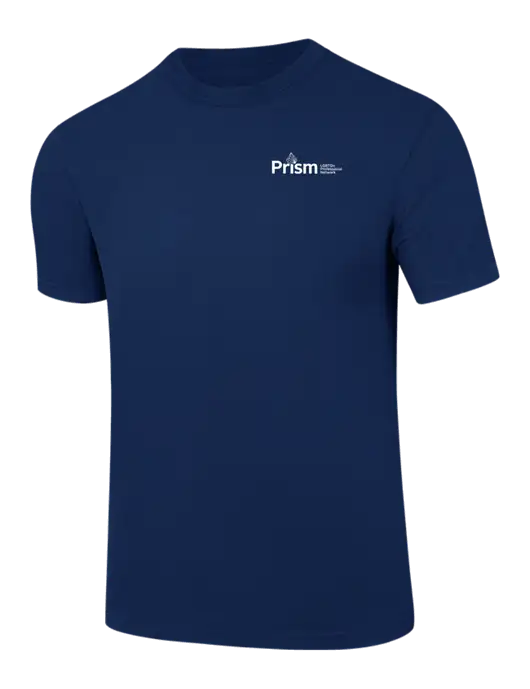 Comfort Colors 6.1 oz Dark Navy Heavyweight Ring Spun T-Shirt w/RS&H Prism Logo