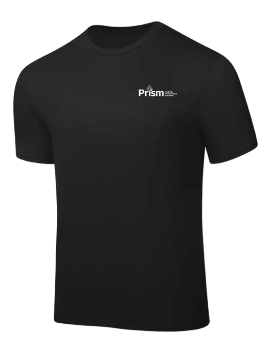 Black PosiCharge Competitor Tee w/RS&H Prism Logo