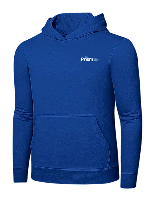 True Royal 7.8 oz Ring Spun Hooded Sweatshirt w/RS&H Prism Logo