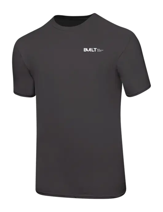 Ring Spun Charcoal 4.5 oz T-Shirt w/RS&H BUILT Logo