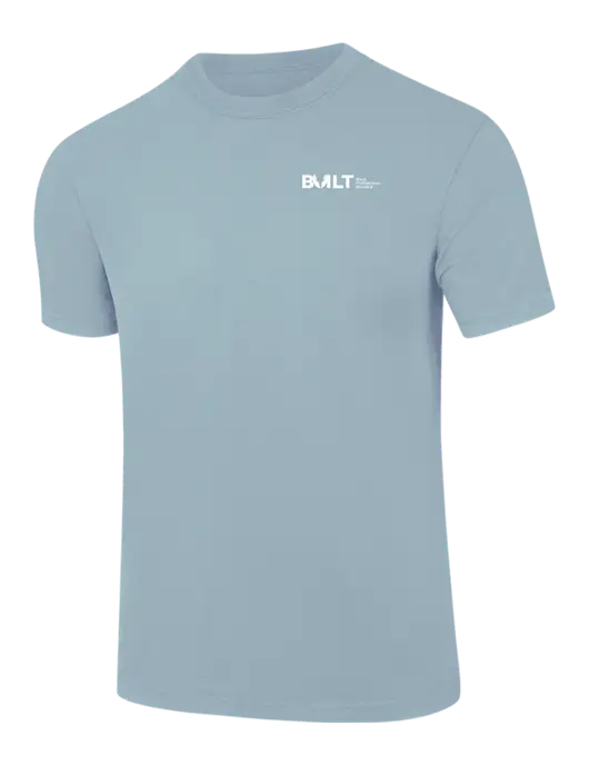 Comfort Colors 6.1 oz Light Blue Heavyweight Ring Spun T-Shirt w/RS&H BUILT Logo