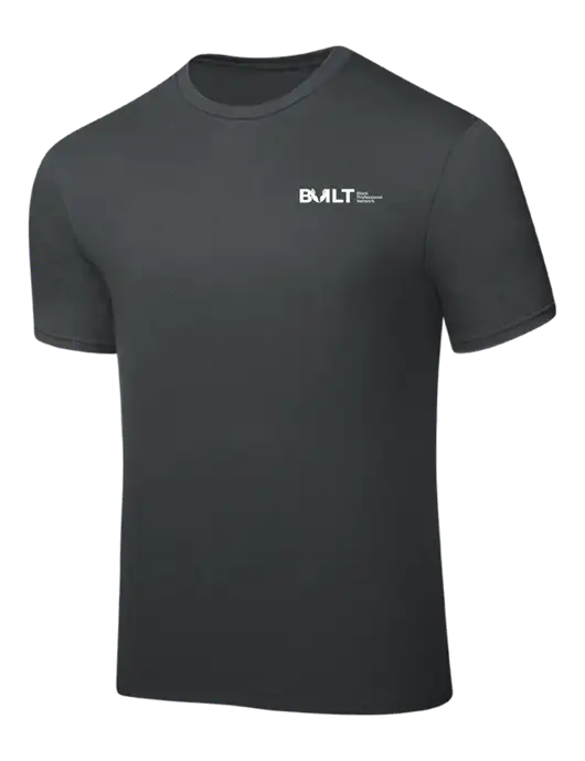 Dark Grey PosiCharge Competitor Tee w/RS&H BUILT Logo