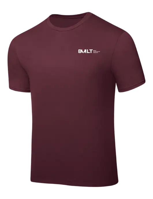 Maroon PosiCharge Competitor Tee w/RS&H BUILT Logo