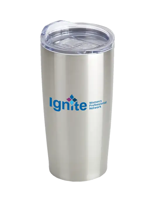 Society Silver 20 oz Insulated Tumbler w/RS&H Ignite Logo, RS&H Logo