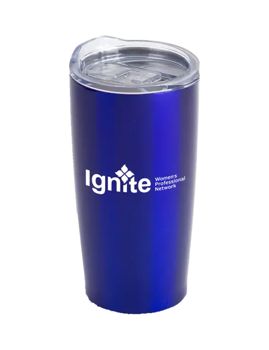 Society Blue 20 oz Insulated Tumbler w/RS&H Ignite Logo, RS&H Logo
